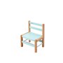 Chaise basse Louise Hybride Vert mint