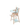 Chaise haute Marcel Hybride Vert mint