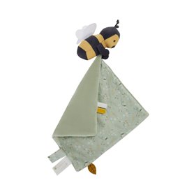 Doudou Abeille voile vert clair