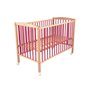 Lit Arthur 70x140 avec roulettes Hybride Fuschia