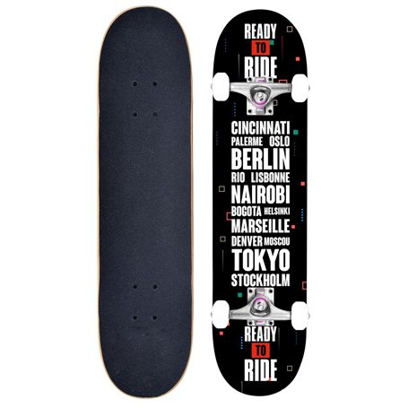 Skateboard 213 Casa 2 noir