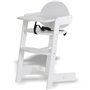 Geuther Chaise haute FILOU UP Tablette Incluse Couleur Blanc