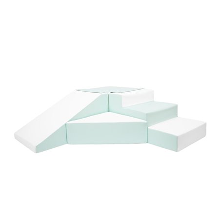 Set de 4 blocs en EPS blanc menthe