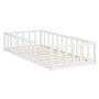 Lit de sol pour tout-petits 90x200 cm