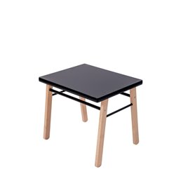 Table enfant Gabriel Hybride Noir