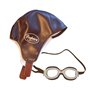 Panoplie pilote vintage marron