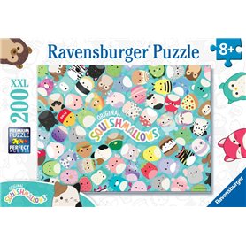 Puzzle 200 p xxl - une journée avec squishmallows