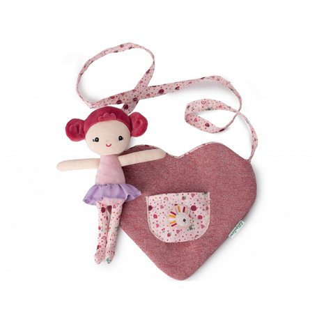 Mon sac coeur et sa poupee Aline