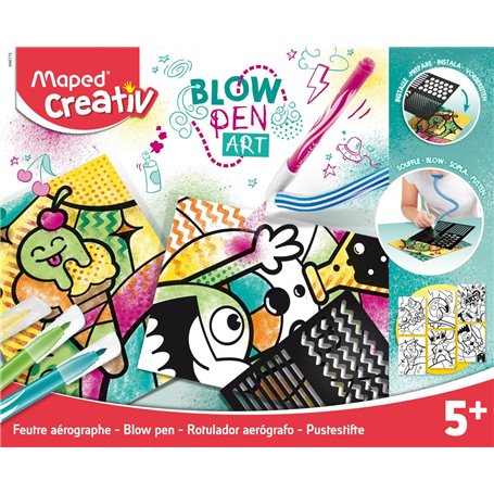 Activité Pop'Art- Blowpen Art Aérographes