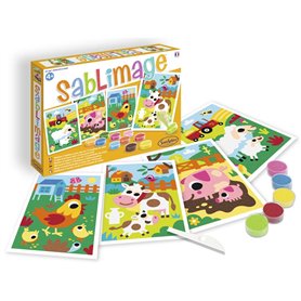 Sablimage animaux de la ferme