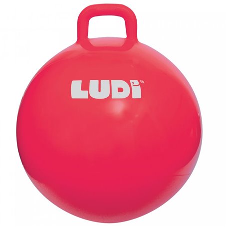 Ballon sauteur xxl rouge LUDI