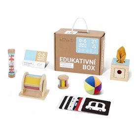 Coffret Éducatif jouets en bois