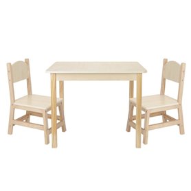 Table et chaise (set) - naturel