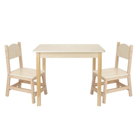 Table et chaise (set) - naturel