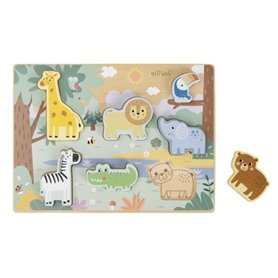 Animaux de puzzle empilables