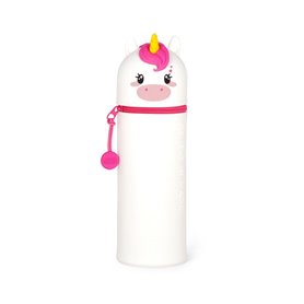 Trousse Ecole 2 en 1 en Silicone Souple - Licorne