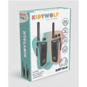 kidytalk - talkie walkie nude et cyan