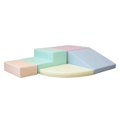 Ensemble blocs pastel clair