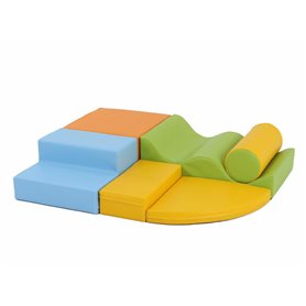 Ensemble blocs roulade couleur claire