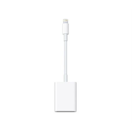 Apple MJYT2ZM/A lecteur de carte mémoire Lightning Blanc