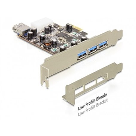 DeLOCK 89281 carte et adaptateur d'interfaces USB 3.2 Gen 1 (3.1 Gen 1)