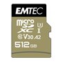 Emtec ECMSDM512GXC10SP mémoire flash 512 Go MicroSDXC UHS-I Classe 10