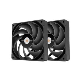 Thermaltake TOUGHFAN 14 Boitier PC Ventilateur 14 cm Noir 2 pièce(s)