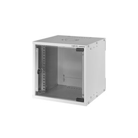 LogiLink W66Z30G étagère 6U Rack monté sur le mur Gris