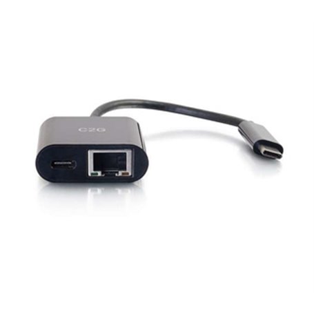 C2G 82408 station d'accueil USB 3.2 Gen 1 (3.1 Gen 1) Type-C Noir