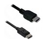 Lineaire VHD74C câble vidéo et adaptateur DisplayPort HDMI Type A (Standard) Noir