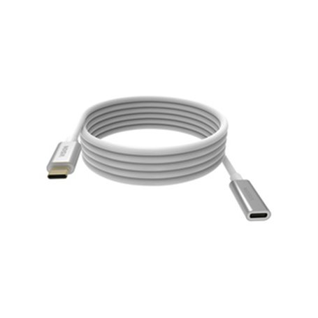 Vision TC 2MUSBCEXT câble USB 2 m USB 3.2 Gen 2 (3.1 Gen 2) USB C Blanc