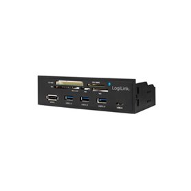 LogiLink UA0341 lecteur de carte mémoire SATA Interne Noir