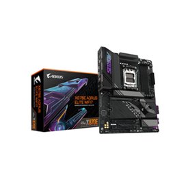 GIGABYTE Carte mère X870E A ELITE WIFI7 - Prend en charge les processeurs AMD Ryzen 9000