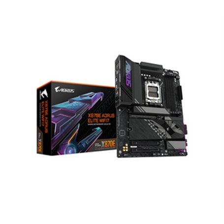 GIGABYTE Carte mère X870E A ELITE WIFI7 - Prend en charge les processeurs AMD Ryzen 9000