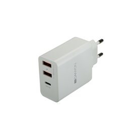 Canyon CNE-CHA08W adaptateur de puissance & onduleur 30 W Blanc