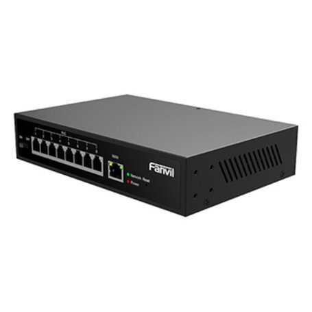 Fanvil PN8 commutateur réseau Non-géré Fast Ethernet (10/100) Noir