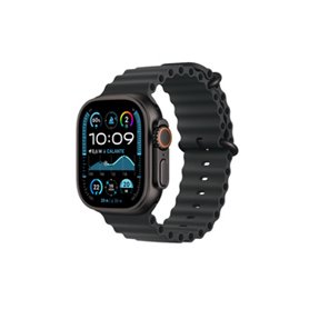 Apple Watch Ultra 2 OLED 49 mm Numérique 410 x 502 pixels Écran tactile 4G Noir GPS (satellite)