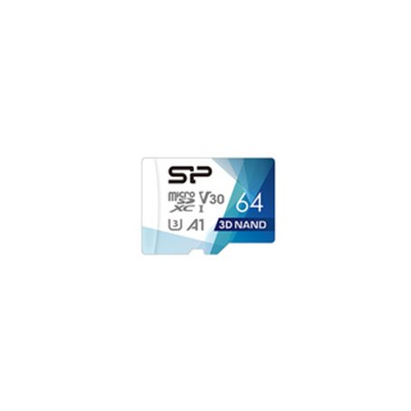 Silicon Power Superior Pro 64 Go MicroSDXC UHS-III Classe 10