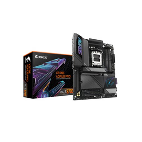 GIGABYTE Carte mère X870E AORUS PRO - Prend en charge les processeurs AMD Ryzen 9000