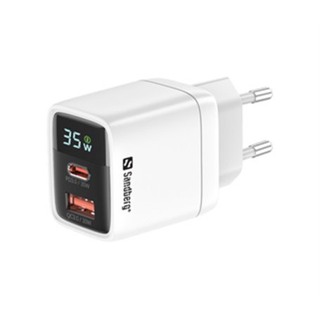 Sandberg 441-52 chargeur d'appareils mobiles Universel Blanc Secteur Charge rapide Intérieure