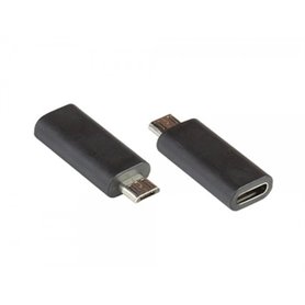 Alcasa USB-AD202 changeur de genre de câble USB Micro B USB C Noir