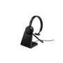 Jabra Evolve 65 TE Casque Avec fil &sans fil Arceau Bureau/Centre d'appels USB Type-A Bluetooth Socle de chargement Noir