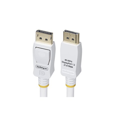 StarTech.com Câble DisplayPort 1.2 de 3m Blanc Certifié VESA
