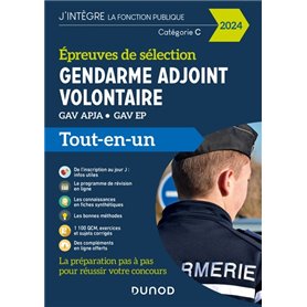 Epreuves de sélection Gendarme adjoint volontaire 2024