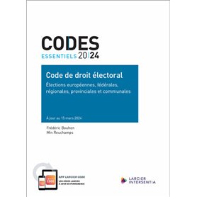 Code essentiel - Code de droit électoral 2024 - Élections européennes