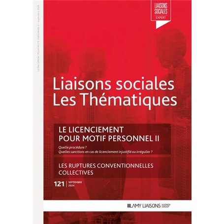 Le licenciement pour motif personnel II