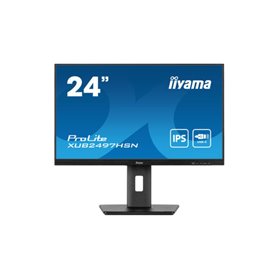 Ecran IIYAMA 24'' Ultra mince Noir IPS 1920x1080 100Hz 1ms 300cd/m  HDMI DP USB-