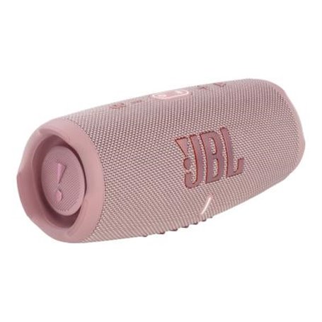 Haut-parleur stéréo portable JBL Charge 5 rose (JBLCHARGE5PINK)