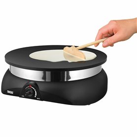 Machine à crêpes Unold Crepes Maker Profi en acier inoxydable noir (48155)