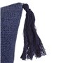 Coussin MEDITERRANEO Blue marine Polyester Pompons 45 x 10 x 45 cm